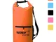 Dry Bag Sacca/Zaino Stagna per attività Sportive, Unisex Adulto Sacco per Canottaggio/Vela...