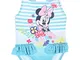 Minnie Mouse Bimba Costume da Bagno Un Pezzo (Blu,12 Mesi)