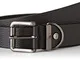 Trussardi Jeans Belt H.3,5 Tumbled Leather Gal Cintura, Nero (Black K299), (Taglia Produtt...