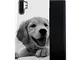 Cute Little Baby Labrador Dog Case Compatible with Samsung Galaxy Note 10 Plus 2 Pezzi Dop...