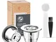 i Cafilas per Nespresso Capsule in Acciaio INOX, Compatibili nespresso capsule ricaricabil...