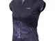 IXS, Maglietta Donna Carta, Blu (Darkblue), 44