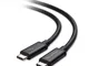 Cable Matters [Certificato Intel] Cavo Thunderbolt 3 (Cavo Thunderbolt 3 USB C) Colore Ner...