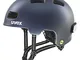 uvex city 4 MIPS, casco da città leggero unisex, sistema MIPS, con luce a LED integrata, d...