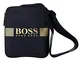 Hugo Boss - Borsa a tracolla da uomo Pixel S Zip, Crossbody, Logo, 24 x 20,5 x 2 cm (altez...