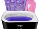 Bagno di Paraffina per Mani e Piedi 4L, Teglu Scalda Paraffina Cera 3x 450g Paraffina/Guan...
