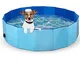 ZHHAOXINPA Classic Pieghevole Cani Piscina Cucciolo Vasca da Bagno Bambini Bambini Bambino...