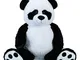 Lifestyle & More Orso panda gigante XXL 100 cm grande peluche panda giocattolo morbido e v...