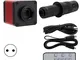Microscopio USB da 48 MP Fotocamera per microscopio industriale ad alta definizione a dopp...