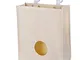 Livecity pratico armadio cucina porta Hanging Storage Bag sacco spazzatura organizer, Beig...