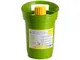 Home Ricy Oil, Contenitore per Olio Esausto, Plastica, Verde, 19x20xH28 cm, 3 L