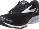 Brooks - Scarpe da corsa da donna, Donna, Glycerin 16, Riflettente nero/bianco/grigio., 7....