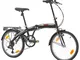 Multibrand, PROBIKE FOLDING 20, 20 pollici, 310 mm, City Bike pieghevole, 6 velocità, Unis...