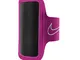 Nike - Fascia per braccio con porta-cellulare 2.0 (Taglia unica) (Rosa/Argentato)