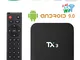 Xilibod Android 9.0 TV Box 4GB RAM/32GB ROM, S905X3 64-bit quad core ARM, G31™ MP2 GPU pro...