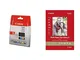 Canon Pgi550Xl/Cl551 Cartucce ad Alta Capacita, Pacchetto di 5 & PP 201 Photo Paper Plus G...