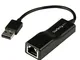 StarTech.com Adatattore USB 2.0 a Ethernet, Scheda di Rete LAN Esterna USB2.0 a, RJ45 Ethe...