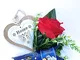 Baci Perugina - Idee Regalo - Tubino Perugina Classici 37,5g + Rosa Rossa artificiale + De...
