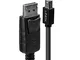 Lindy 41647 Cavo Mini DisplayPort a DisplayPort Nero, 3m