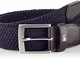 Tommy Hilfiger New Adan Belt 3.5cm Cintura, Blu (Sky Captain 422), 7 (Taglia Produttore: 9...