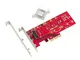 Scheda controller ad alta velocità PCIe x4 tipo PCIe 3.0 per SSD M.2 tipo PCIe 3.0 X4 NVMe...