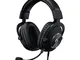 Logitech G PRO X Cuffia Gaming Cablata con Microfono Blue VO!CE, DTS Headphone:X 7.1 e Dri...