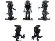 ☣Alien mini figure☣ ispirato da XENOMORPH compatibile con il giocattolo da costruzione mag...