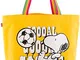 Levi's® Snoopy Sport Goal Borsa Tote Giallo Etichettalia unica