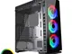 GameMax Spectrum PC Gaming Case Mid-Tower ATX, 3 x 120 mm Halo Single-Ring Fan inclusi, ve...