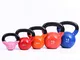 Set di Pesi Kettlebell Rivestito in Vinile,Ottimo per L'allenamento Completo del Corpo E L...