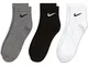 Nike SX7677 Season 2021/22 Sport Calzini Unisex - Adulto white(black)/carbon heather(black...