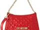 Love Moschino Borsa A Spalla, BORSA A SPALLA Donna, Rosso, Taglia unica