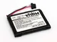 vhbw Li-Ioni Batteria 790mAh (3.7V) per Sistema GPS Pioneer AVIC-F320BT, CXE2188 come 3389...