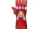 Guanti Thanos in PVC con luce a LED a destra, per cosplay, Halloween, per bambini