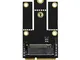 Shumo Adattatore Convertitore M.2 NGFF Un PCI-E per Scheda WLAN M.2 WiFi Intel AX200 9260...