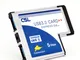 CSL - Scheda PCMCIA Express Card 54mm 2 Port Compatibile con Windows10 per Notebook Laptop...