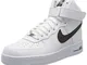 Nike Air Force 1 High '07 An20, Scarpe da Basket Uomo, White/Black, 44 EU