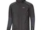 GORE WEAR H5 Giacca isolante con cappuccio da uomo GORE-TEX SHAKEDRY, S, Nero/Grigio scuro