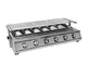 6 bruciatori per barbecue GPL, barbecue a gas, senza fumo, in acciaio inox, per picnic all...