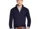 Ralph Lauren Maglione per Uomo con Collo a Zip (XXL, Navy)