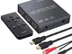 PROZOR 5x1 HDMI Switch con Estrattore Audio HDMI Switcher HDMI Convertitore Audio Include...