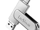 Chiavetta USB 64 GB Type C Lio SHAAR Pendrive 64GB USB 3.0 Pennetta con Coperchio di Prote...