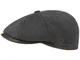 Stetson Hatteras Seward Canvas Coppola Uomo - Cappello Piatto Cotton cap Berretto Estivo c...