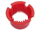vhbw strumento per pulizia spazzola (rosso) compatibile con iRobot Roomba AeroVac 620, 630...