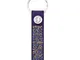 Swarovski – Ciondolo da Donna Glam Rock Purple Portachiavi in Acciaio Inox plastica Crista...