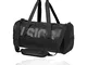 Asics Asics TR Core Holdall M 155004-0904 Borsa Messenger 49 centimeters 25 Nero (Black)