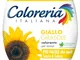 Coloreria Italiana Grey Colorante Tessuti e Vestiti in Lavatrice, Giallo Girasole, 1 Confe...