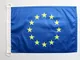 AZ FLAG Bandiera NAVALE Europa 45x30cm - Bandiera MARITIMA Unione Europea – UE 30 x 45 cm...