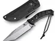 Wolfgangs Impetus - Coltello da esterni in acciaio 440C, con custodia Kydex inclusa, color...