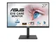 Asus Va27Aqsb Eye Care Monitor 27", 2560 X 1440, Ips, Frameless, 75Hz, Adaptive-Sync, Disp...